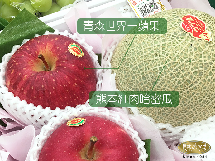 日本麝香葡萄 日本哈密瓜 日本世界一蘋果