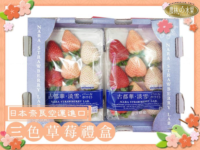 3色草莓